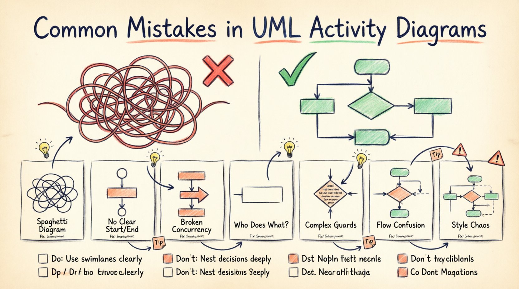 Common Mistakes in UML Activity Diagrams: Why Your Process Flows Are ...